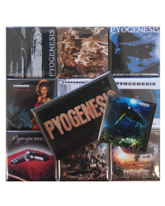 PYOGENESIS Fridge Magnet Set 'Discography 2020'