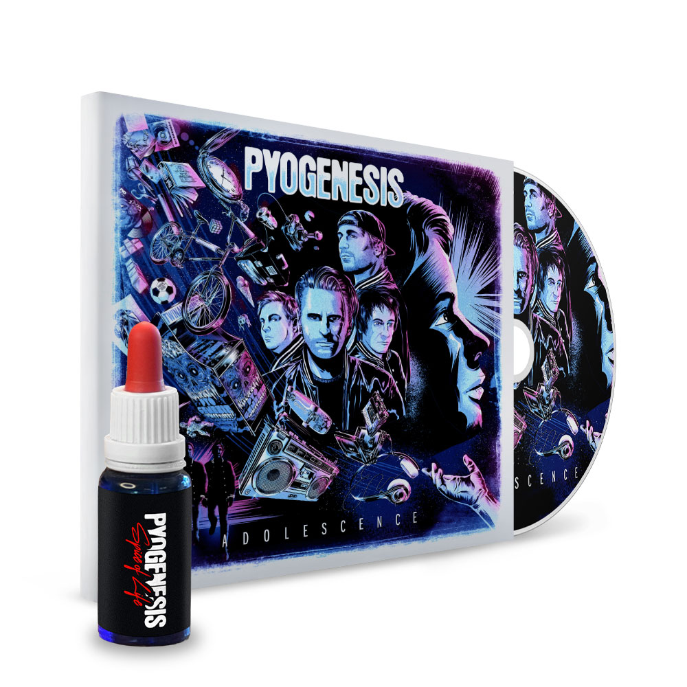 PYOGENESIS 'Adolescence' CD Digipak + Spice Of Life