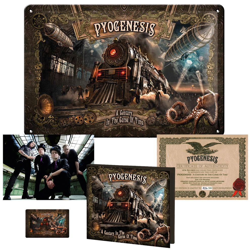 PYOGENESIS 'A Century In The Curse Of Time' Boxset (lim.)