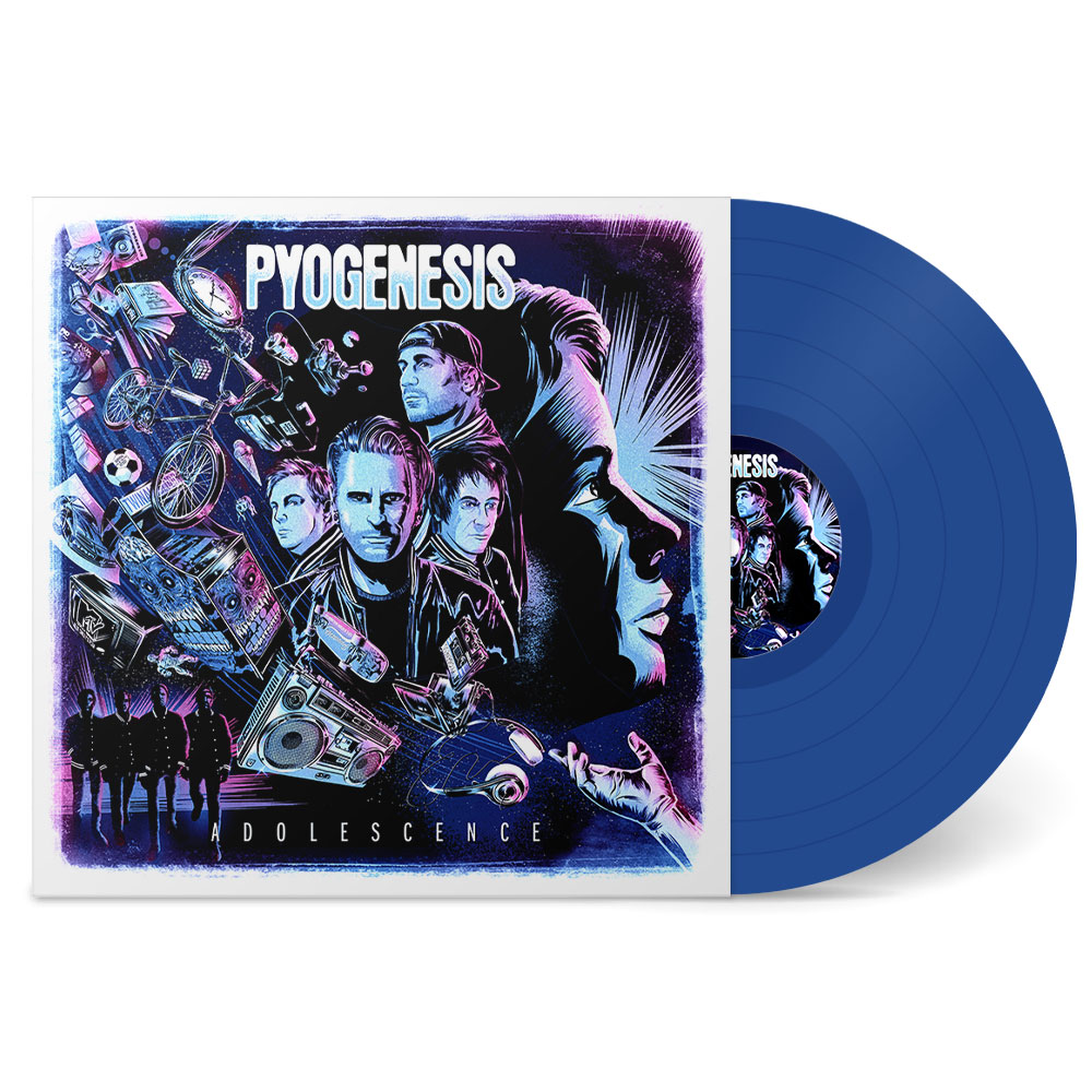 PYOGENESIS 'Adolescence' Vinyl Blue