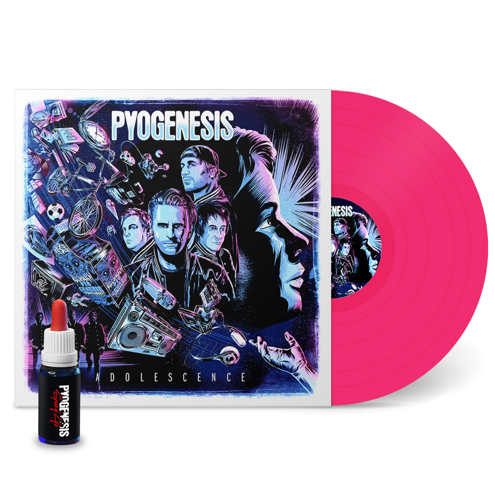 PYOGENESIS 'Adolescence' Vinyl Pink + Spice Of Life